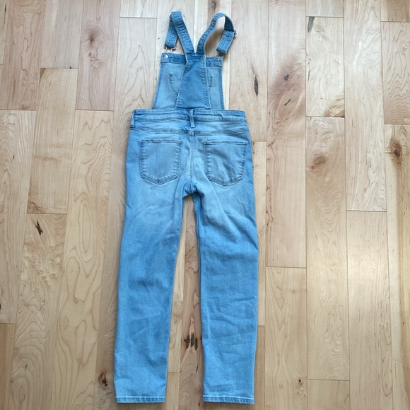 EUC jeans overalls kids size 8-9 - Picture 3 of 3